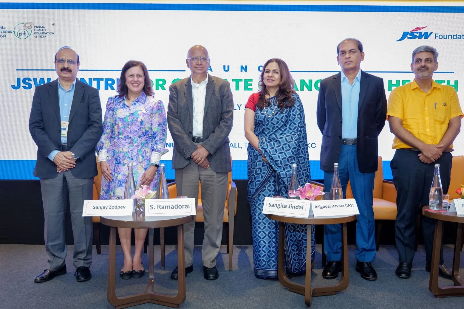 PHFI announces establishment of JSW Centre for Climate Change and Health